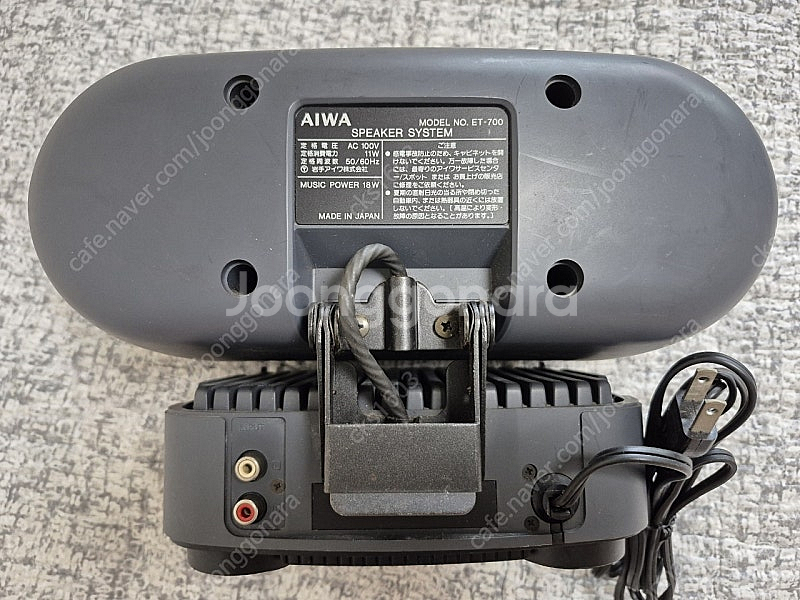 AIWA 액티브 스피커 ET-700 정상작동품 판매합니...--4