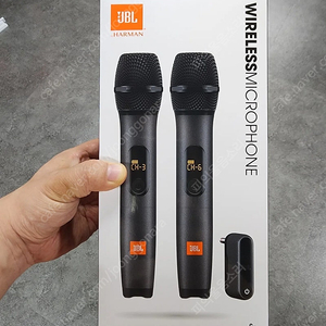 [미개봉 새상품] JBL 무선 핸드마이크 2채널