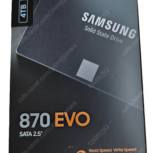 SSD 4TB SAMSUNG 870 EVO2.5인치