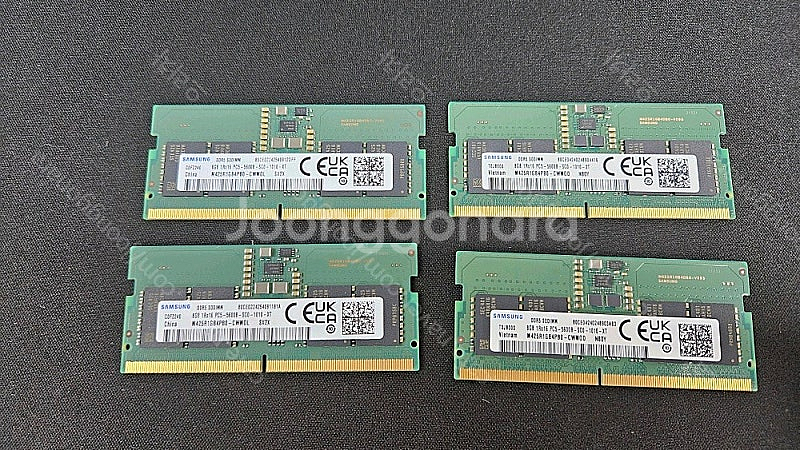 노트북용 DDR5 노트북램 팝니다 8G--0