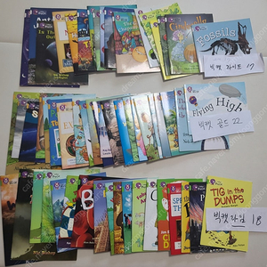 빅캣리더스 화골라, 콜린스 빅캣 화이트,골드,라임 big cat readers
