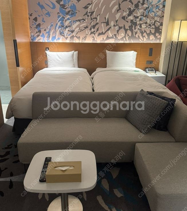 호텔 노보텔스위트앰배서더 용산 주니어스위트 객실+2인조...--3