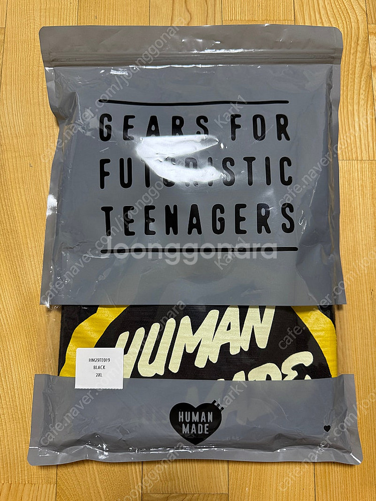 휴먼메이드 티셔츠(2XL)(새상품)--2