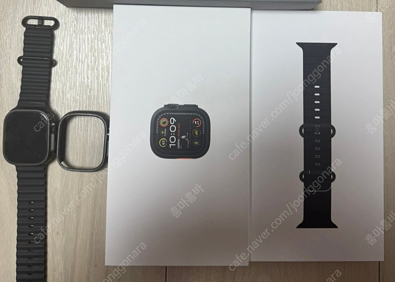 애플워치 울트라2 블랙 49mm 셀룰러 + 애케플 판매--1