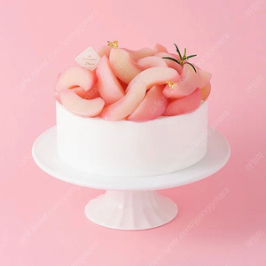 모바일 상품권) 투썸플레이스 피치 생크림 케이크