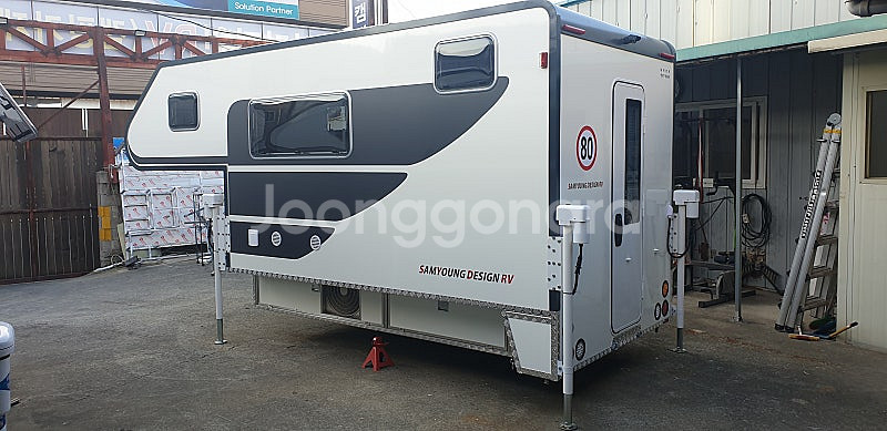 트럭캠퍼 팔아요(차량포함, 구조변경 완료!)--3