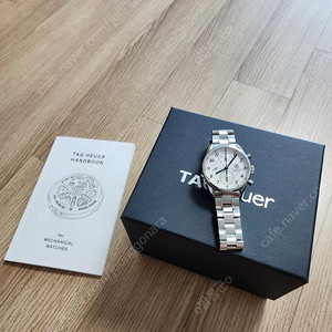 태그호이어 까레라 헤리티지 블루핸즈 크로노