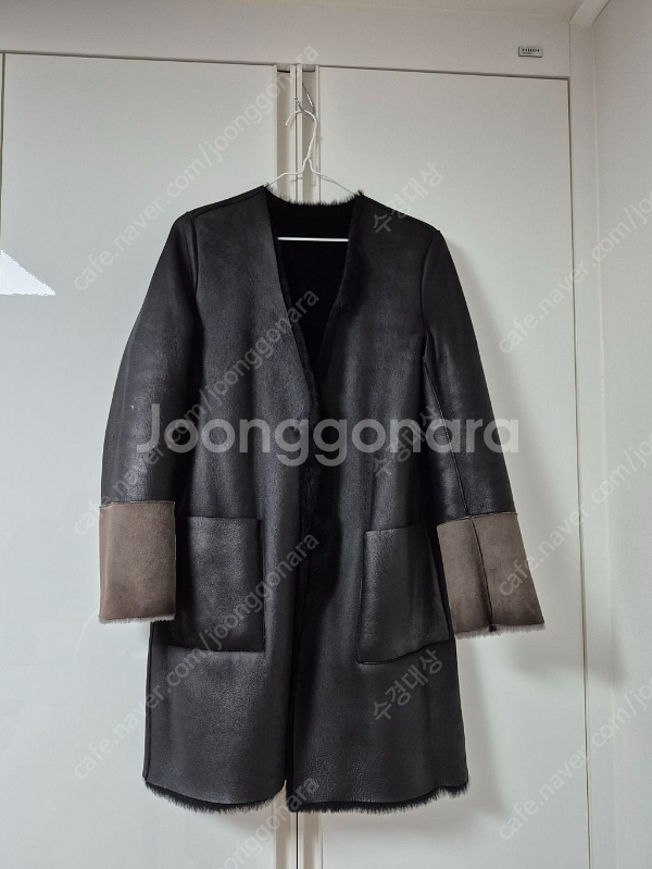 나이스클랍 양털 무스탕 양면나이스클랍 브랜드--8