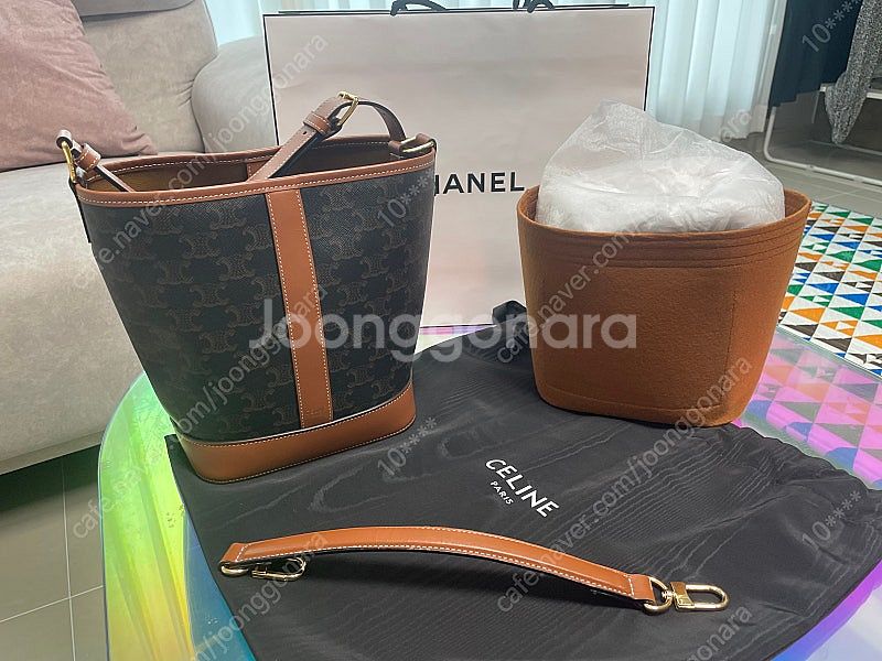 셀린느 버킷백 스몰(정품)--0