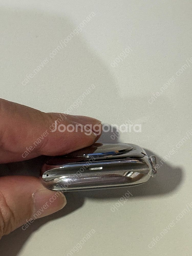 애플워치 에르메스 8 실버 45mm 풀박스--4