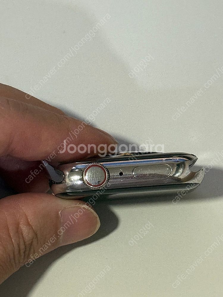 애플워치 에르메스 8 실버 45mm 풀박스--5