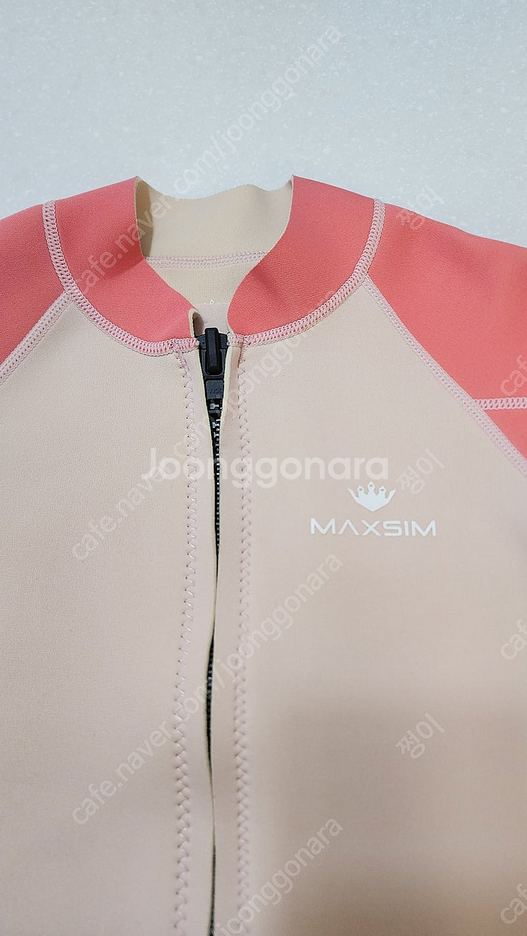 막심 아동 래쉬가드 네오프렌 여아 슈트 자켓(M)--2