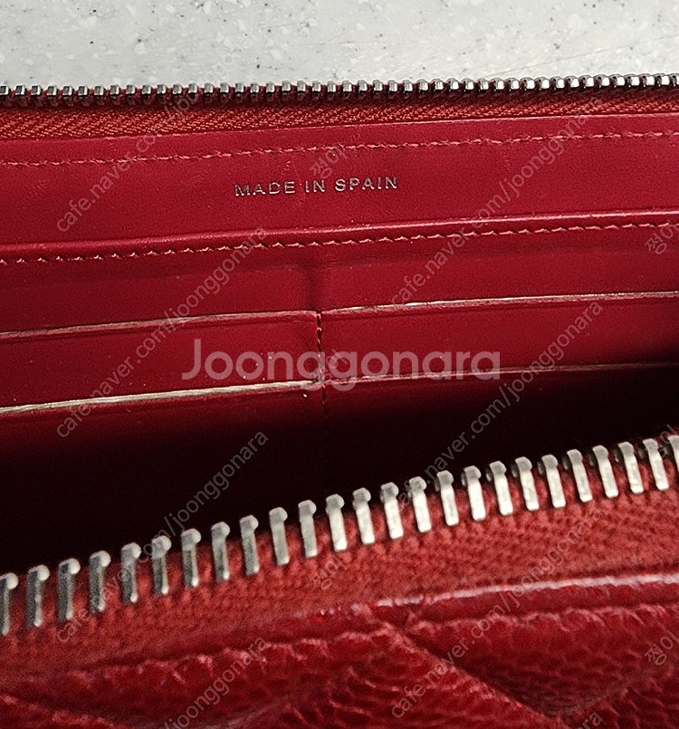 샤넬 캐비어 장지갑--4
