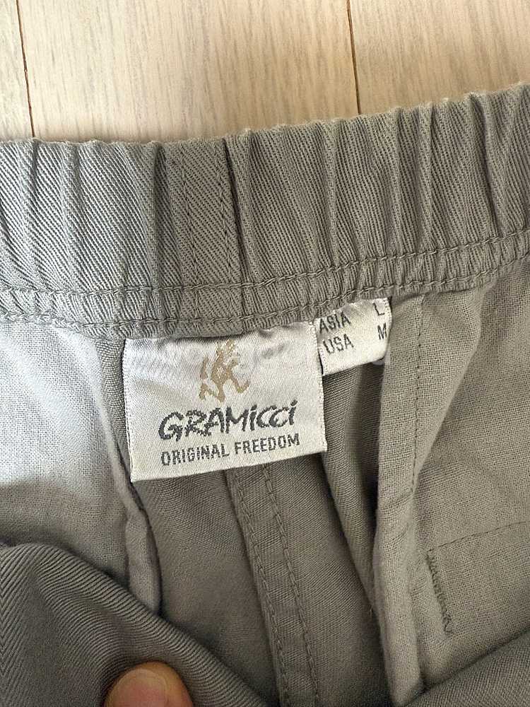 그라미치 루즈테이퍼드 팬츠 Khaki Grey L 사이...--3