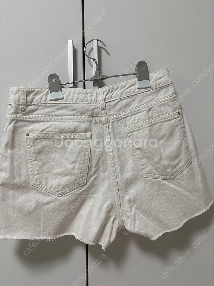 자라 데님 랩스커트반바지 L--2