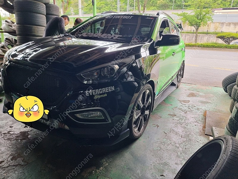 20인치 모비스 정품 휠 타이어 스포티지QL NQ4 EV5 EV6 GT 투싼ix 투싼TL 스포티지R 한대분 70만원 이미지