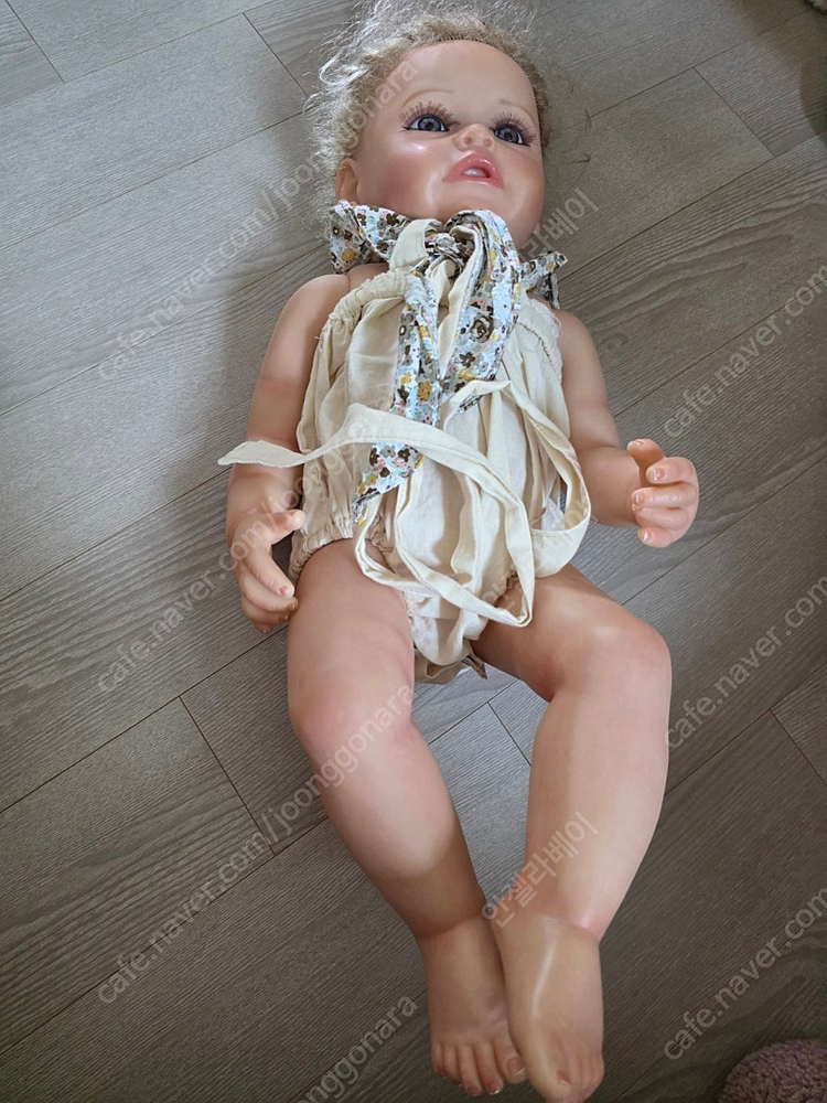 퍼스트패밀리 리본돌 아기인형 베이비돌 아델라인 55cm--2