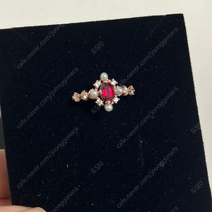 천연 루비 주문제작 실버 로즈골드 원석 반지 14호