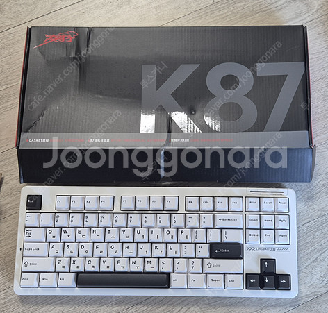 AULA×LINGBAO K87 한국어 기계식 키보드--0