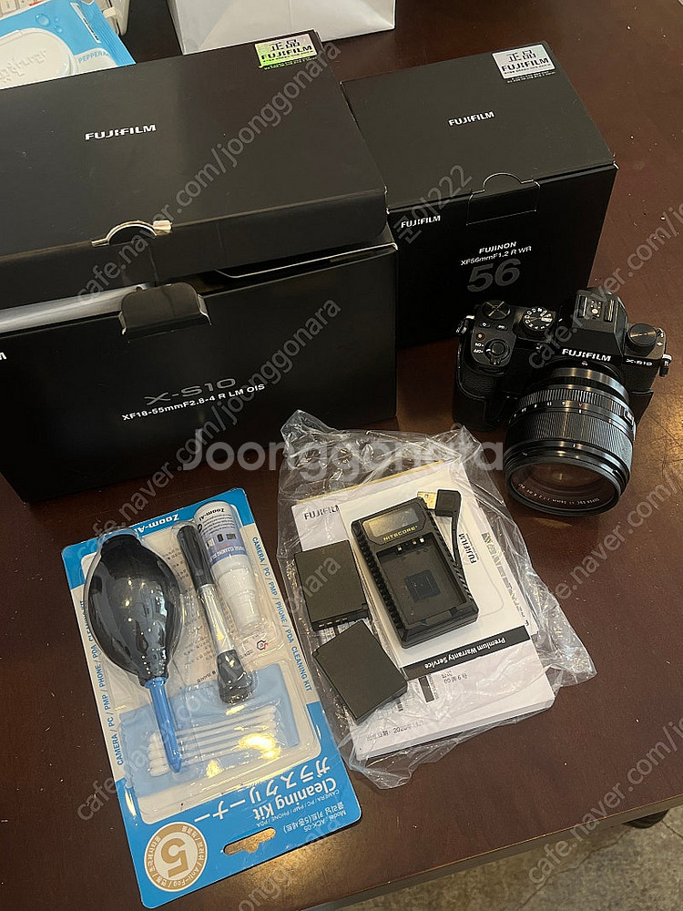 후지필름 X-s10 카메라 / 렌즈 XF56mF1.2 R WR 판매--0