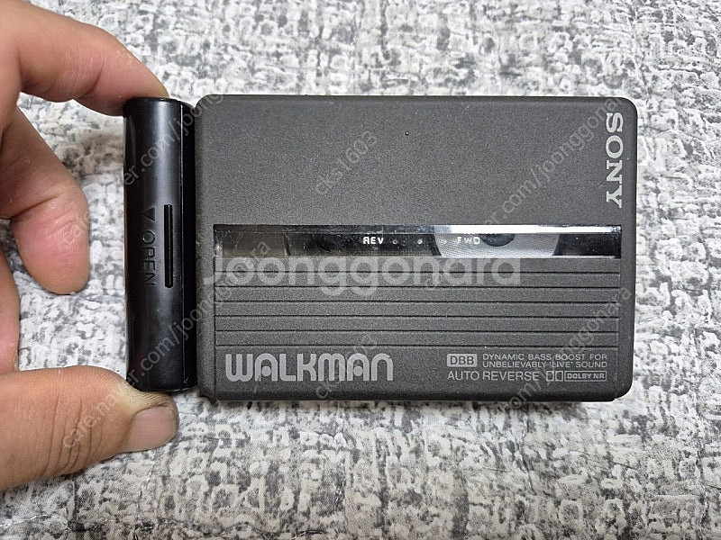 SONY 워크맨 WM503 DARK GREY 색상 정크...--0