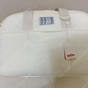 SSFW New Maron Bag - 크림 에썹 강아지이동가방