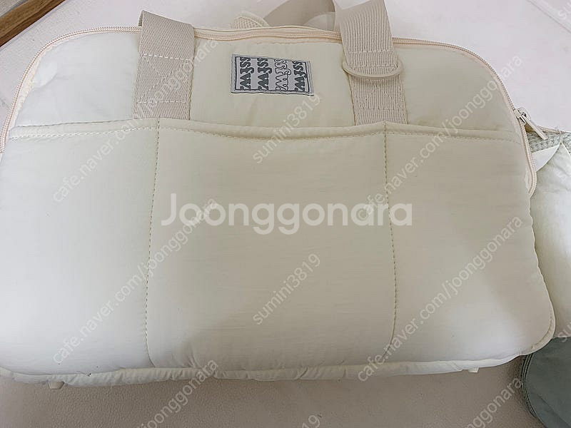 SSFW New Maron Bag - 크림 에썹 강아지...--3