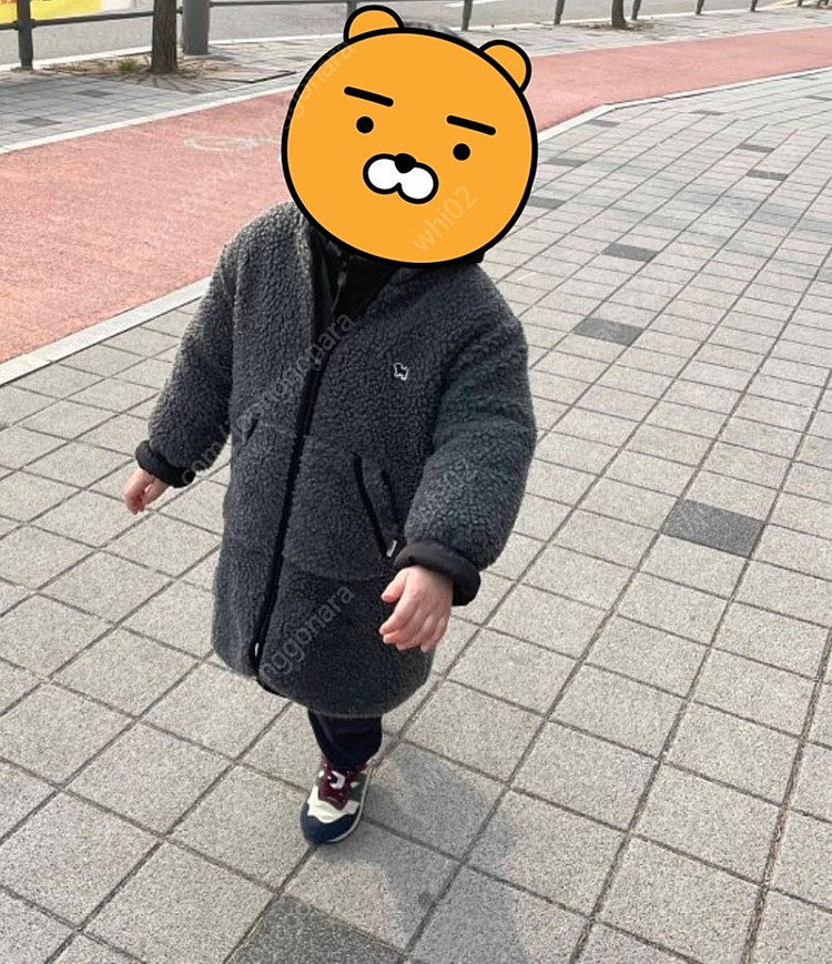 블루독 뽀글이. 간절기 점퍼.--2