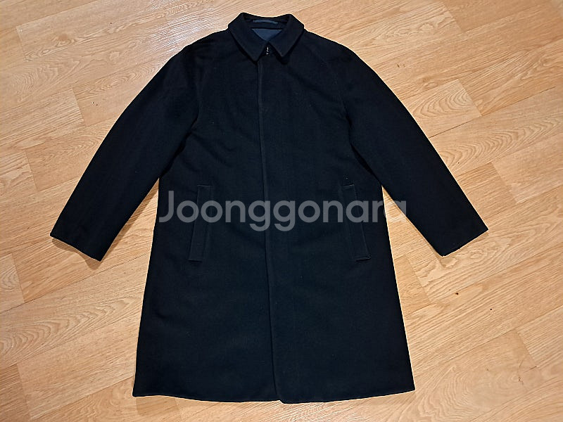 <명품> 버버리 100% 울 코트 (100사이즈)--2