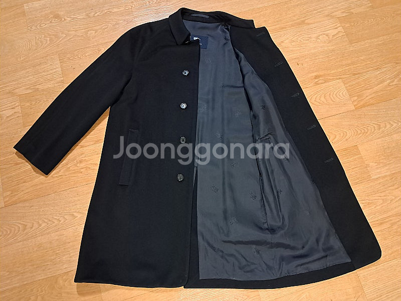 <명품> 버버리 100% 울 코트 (100사이즈)--3