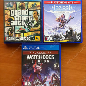 PS4 타이틀 3종 판매합니다.