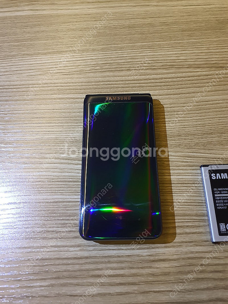 SM-G160N 32GB 갤럭시 폴더2 2019 블루블...--0
