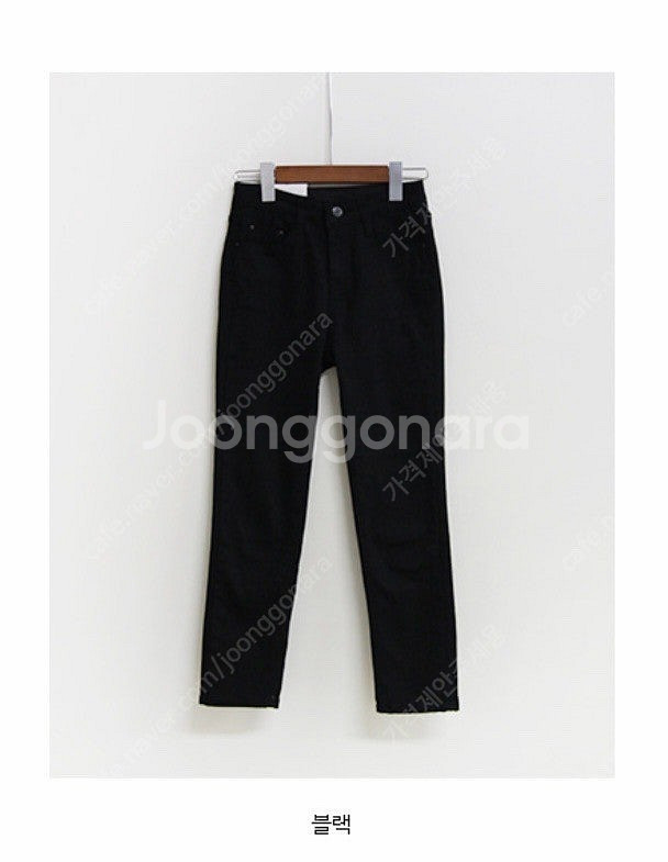 밴딩 일자바지--0
