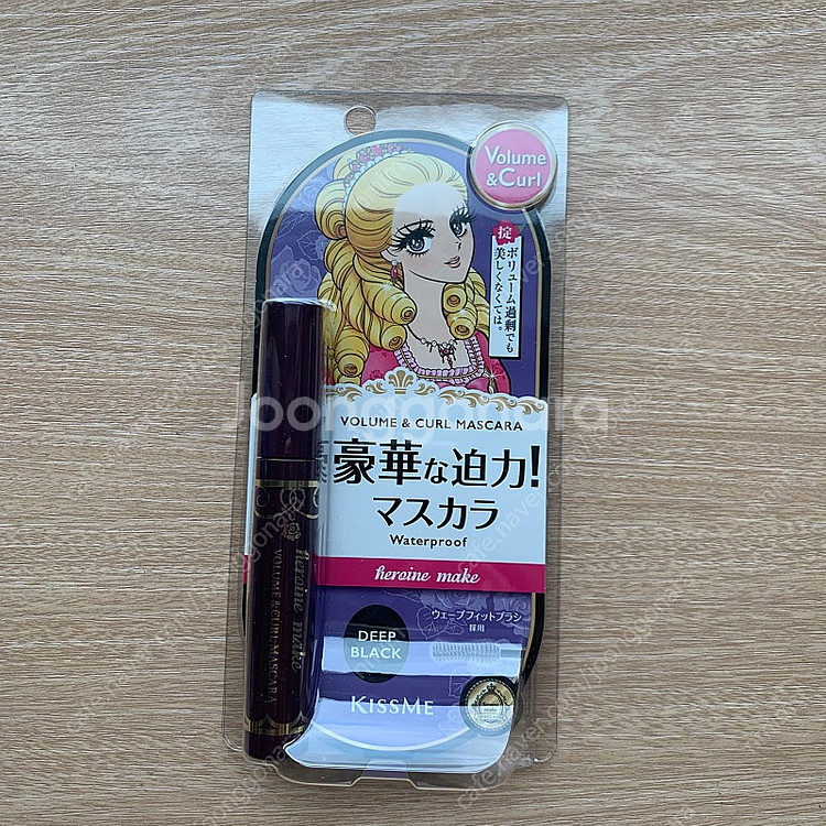 새상품) 키스미 워터프루프 볼륨앤컬 마스카라 블랙--0