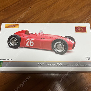 cmc 란치아 d50 #26 알베르토 아스카리 1:18 f1 다이캐스트