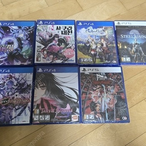 ps4 갈라파고스, 테일즈베르세리아, 페이트 사무라이등 팝니다