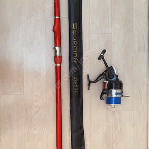 미사용품 ) 낚싯대 낚시대 스콜피온 30-530 낚시 릴 피나클 블루메탈