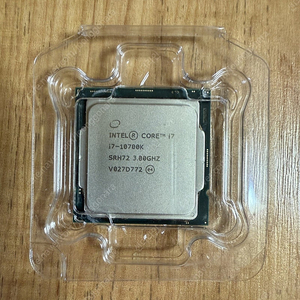 [ CPU ] 인텔 i7 10700K (10세대)