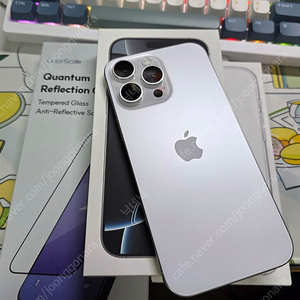 아이폰 16프로맥스 화이트티타늄 256GB 애플케어플러스 판매합니다