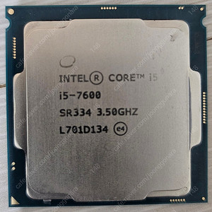 인텔 CPU i5-7600 판매