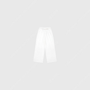 온트 힐로팬츠 화이트 롱