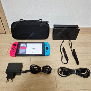 깨끗한 닌텐도스위치 배터리개선판 팝니다