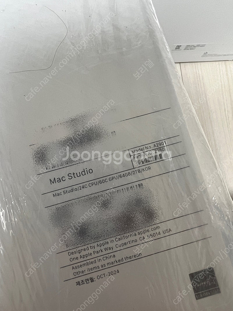 맥스튜디오 M2 Ultra 2TB 새상품--1