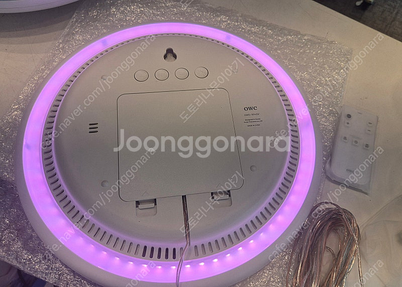 OWC 유진정밀 이클립스 LED 시계 (택포)--2
