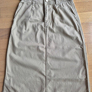 알로하 베이지 면스커트