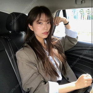 아카이브제이투유 브라운 핀 스트라이프 블레이저