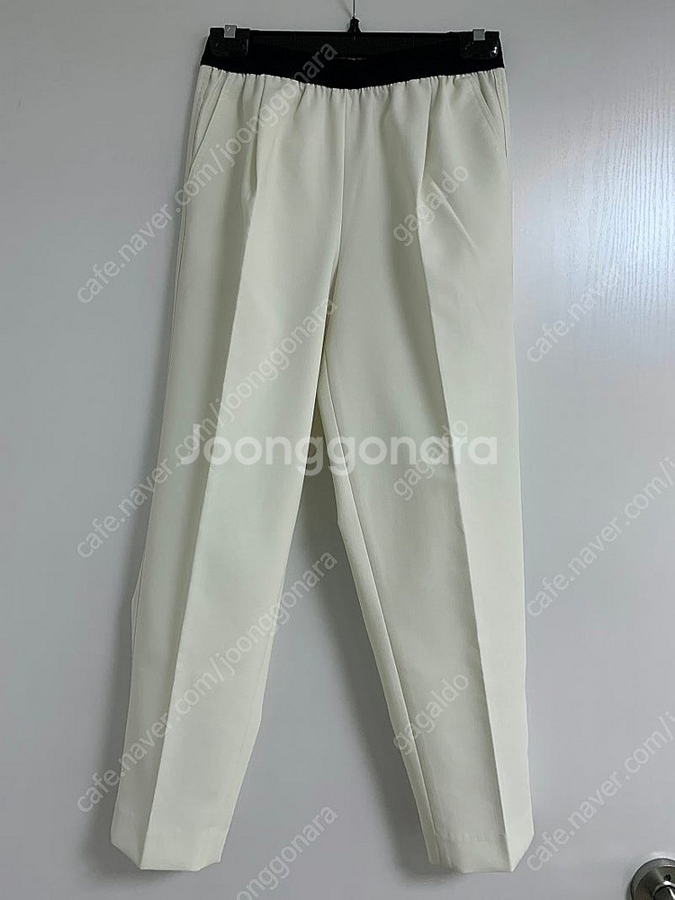 [새제품] 리틀블랙 밴딩 슬랙스 바이명--0