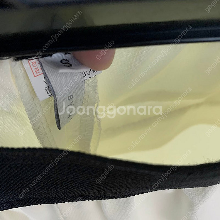 [새제품] 리틀블랙 밴딩 슬랙스 바이명--2