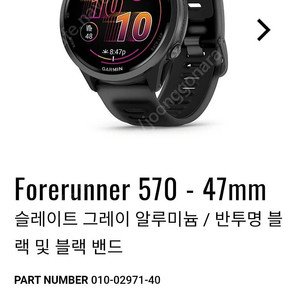 가민 포러너 570