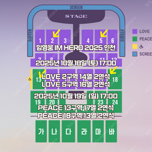 임영웅 IM HERO 2025 인천 VIP LOVE P